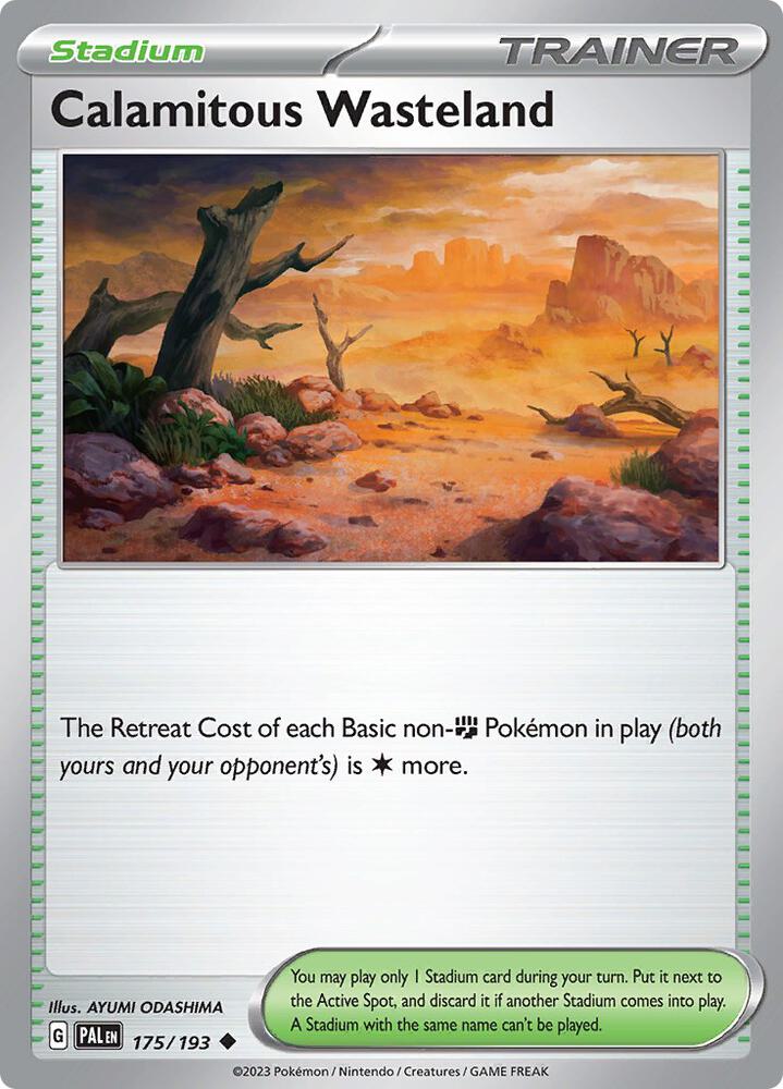 Calamitous Wasteland 175/193 (SV02: Paldea Evolved)  | Good Games Adelaide SA