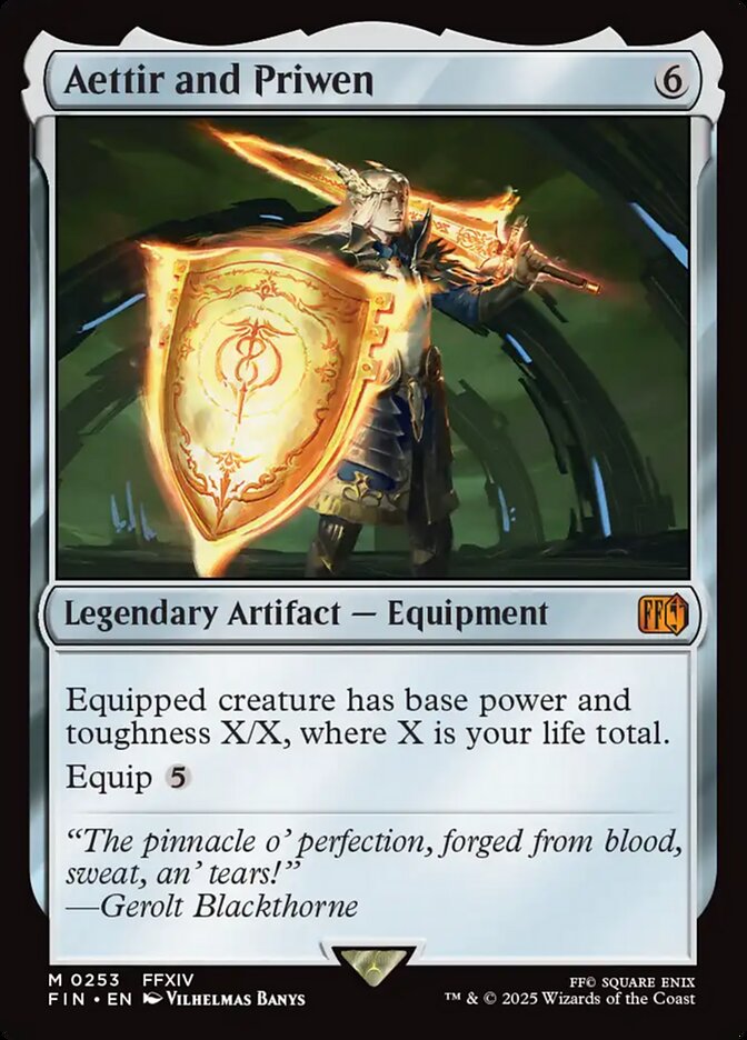 Aettir and Priwen 253 (FINAL FANTASY)  - Foil | Good Games Adelaide SA