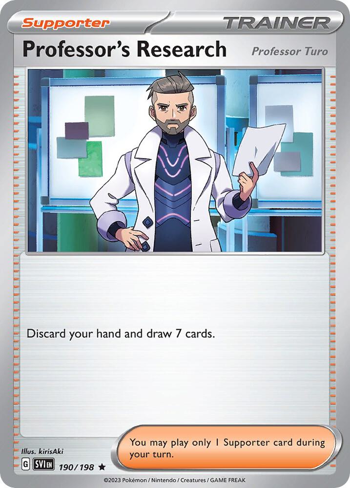 Professor's Research 190/198 (Deck Exclusives)  | Good Games Adelaide SA