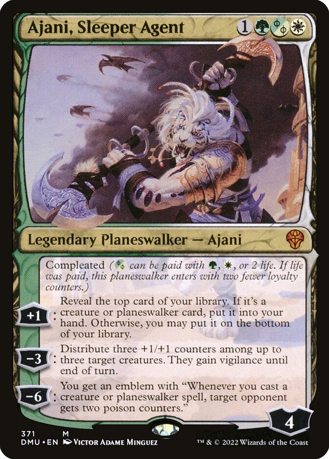 Ajani, Sleeper Agent 371 (Dominaria United)  - Foil | Good Games Adelaide SA