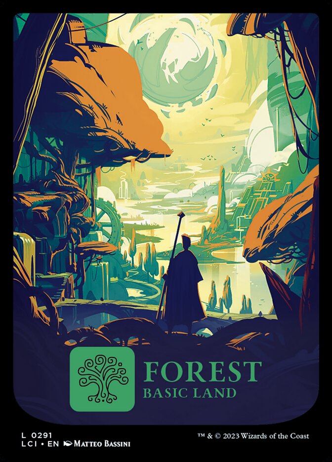 Forest 291 (The Lost Caverns of Ixalan)  - Foil | Good Games Adelaide SA