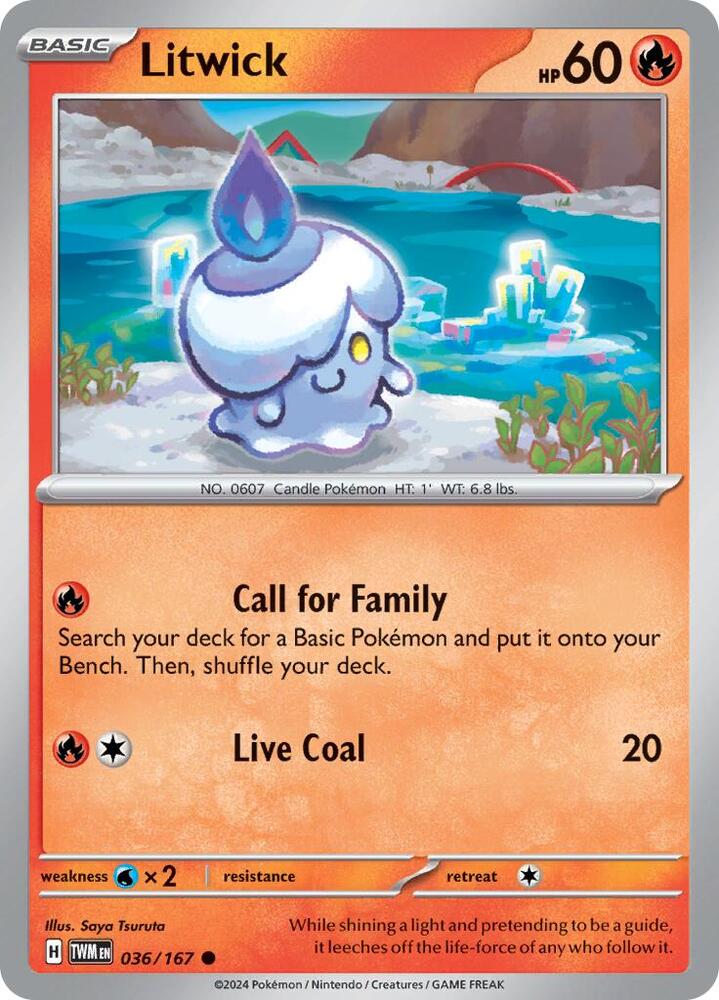 Litwick 036/167 (SV06: Twilight Masquerade)  | Good Games Adelaide SA