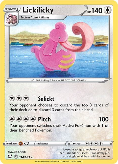 Lickilicky 114/163 (SWSH05: Battle Styles)  | Good Games Adelaide SA