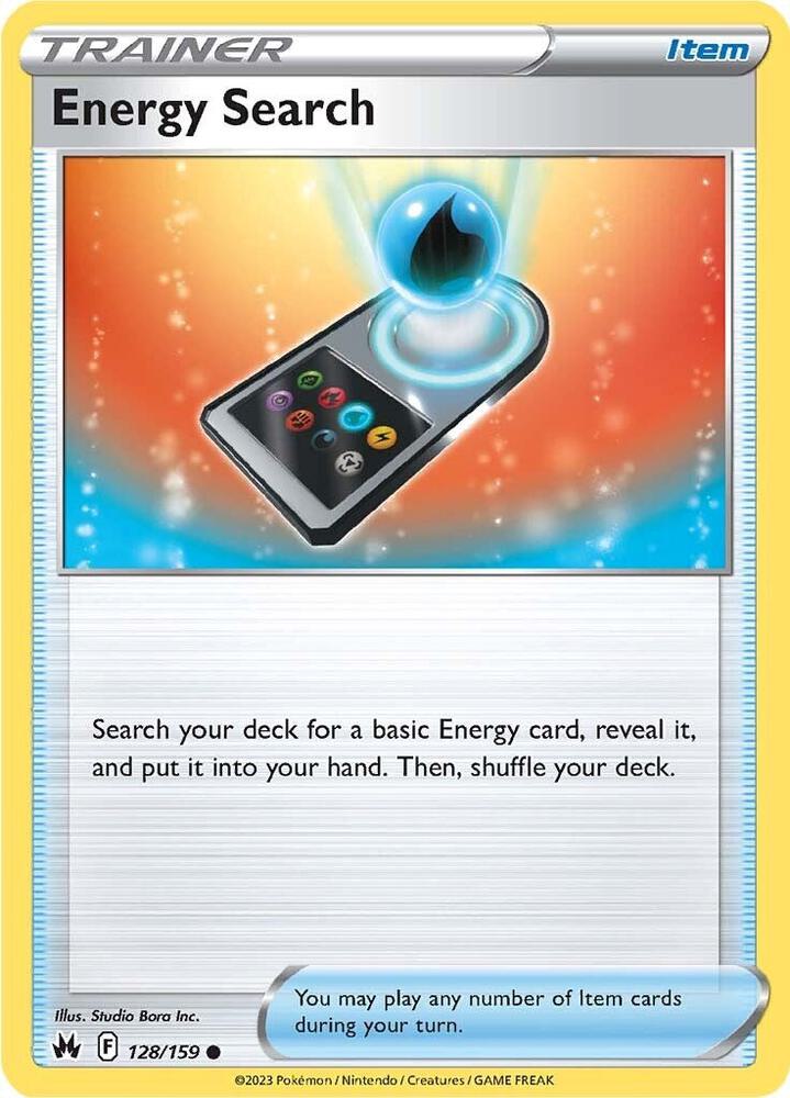 Energy Search 128/159 (Crown Zenith)  | Good Games Adelaide SA