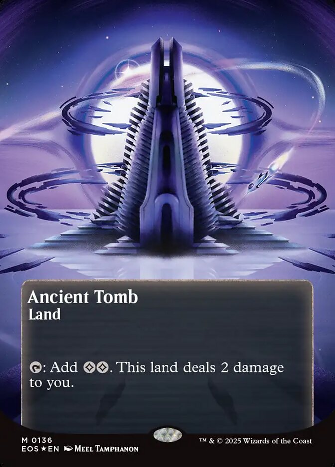 Ancient Tomb 136 (Edge of Eternities: Stellar Sights)  - Foil | Good Games Adelaide SA