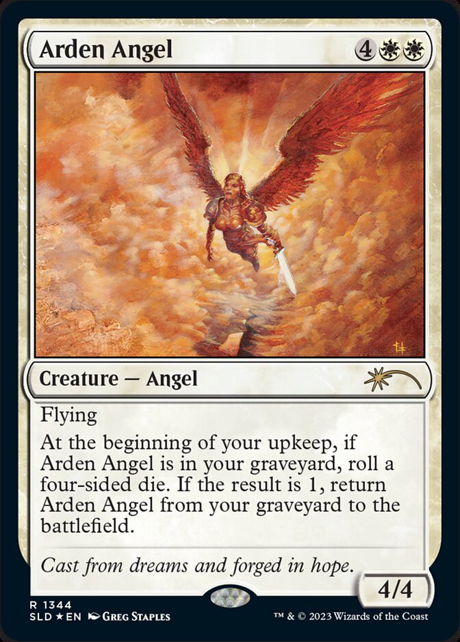 Arden Angel 1344 (Secret Lair Drop Series)  - Foil | Good Games Adelaide SA