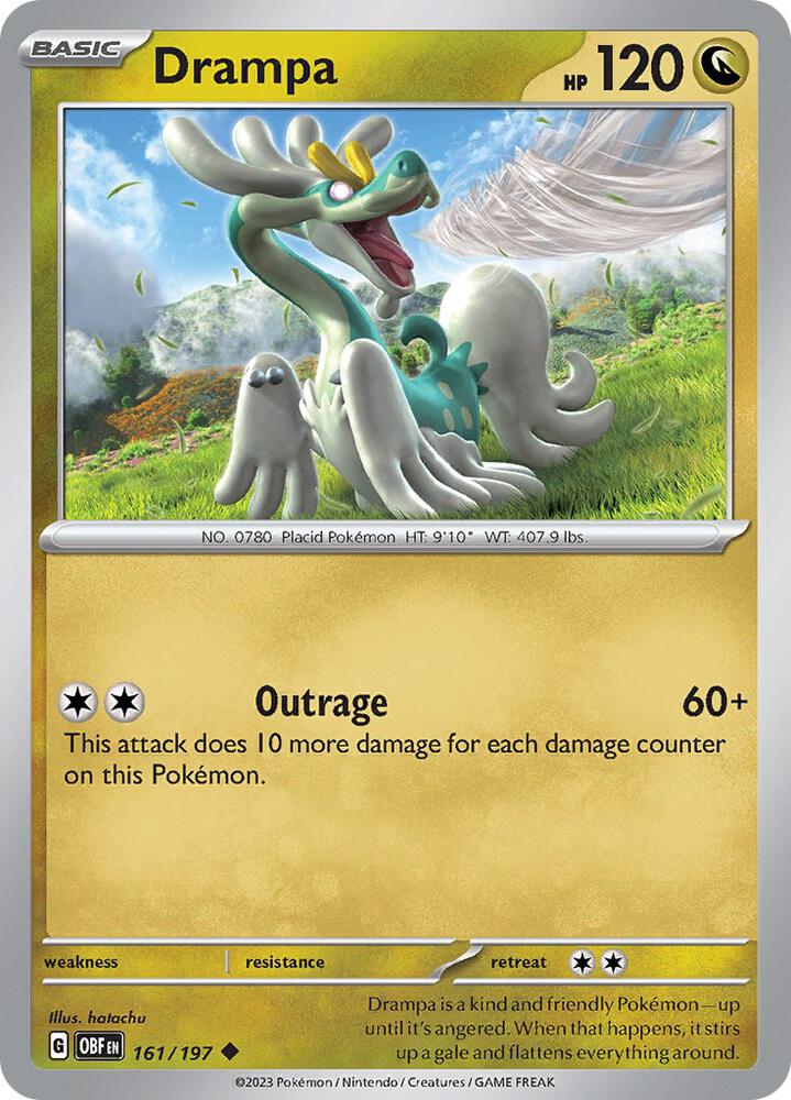 Drampa 161/197 (SV03: Obsidian Flames)  | Good Games Adelaide SA
