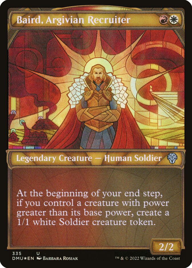 Baird, Argivian Recruiter 335 (Dominaria United)  - Foil | Good Games Adelaide SA