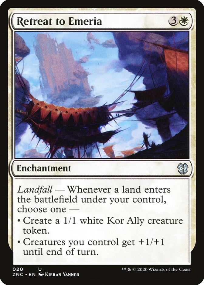 Retreat to Emeria 20 (Commander: Zendikar Rising)  | Good Games Adelaide SA