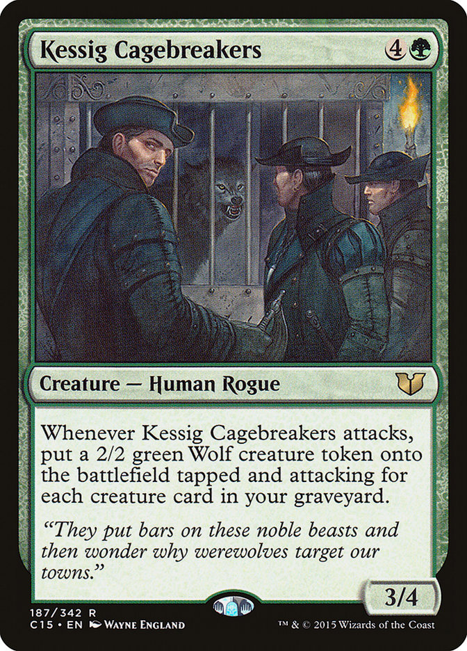 Kessig Cagebreakers 187 (Commander 2015)  | Good Games Adelaide SA