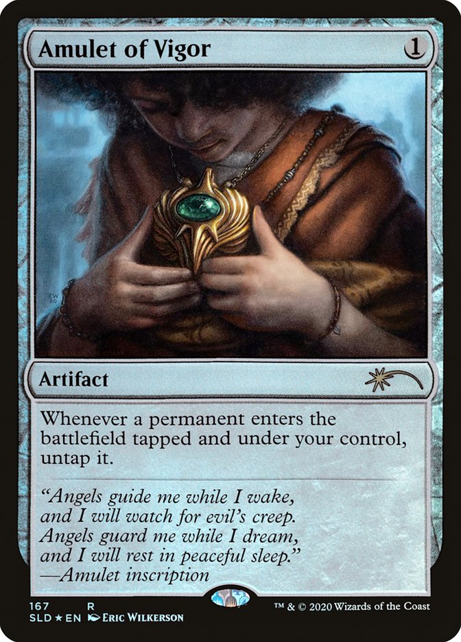 Amulet of Vigor 167 (Secret Lair Drop Series)  - Foil | Good Games Adelaide SA
