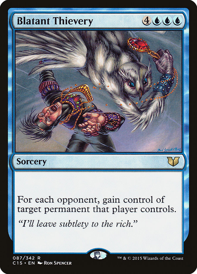 Blatant Thievery 87 (Commander 2015)  | Good Games Adelaide SA