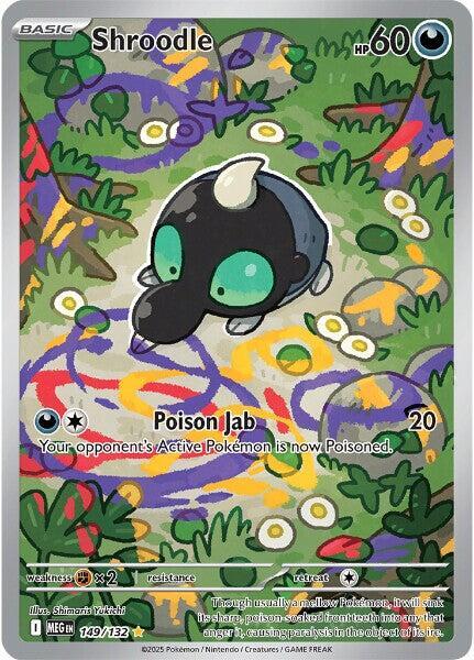 Shroodle 149/132 (ME01: Mega Evolution)  - Holofoil | Good Games Adelaide SA