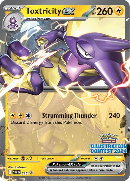 Toxtricity ex Illustration Contest 2024 215 (SV: Scarlet & Violet Promo Cards)  | Good Games Adelaide SA