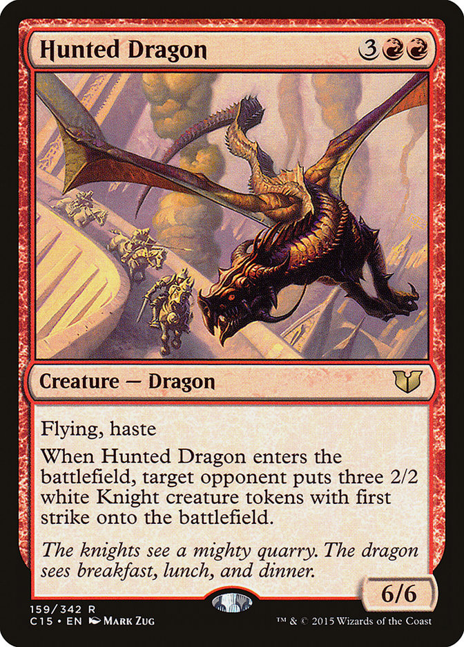 Hunted Dragon 159 (Commander 2015)  | Good Games Adelaide SA