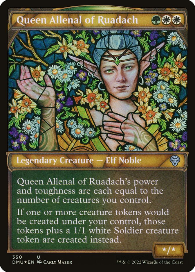Queen Allenal of Ruadach 350 (Dominaria United)  - Foil | Good Games Adelaide SA