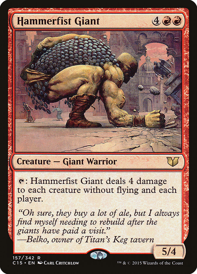 Hammerfist Giant 157 (Commander 2015)  | Good Games Adelaide SA