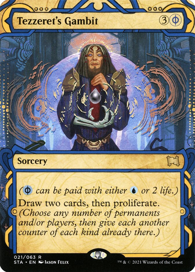 Tezzeret's Gambit 21 (Strixhaven: Mystical Archives)  - Foil | Good Games Adelaide SA