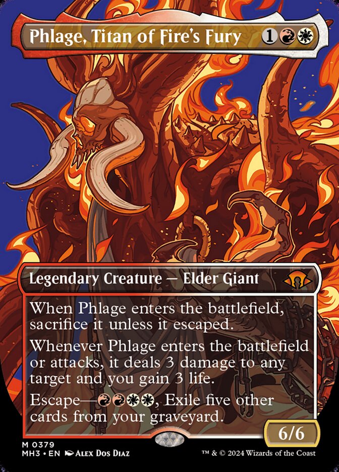 Phlage, Titan of Fire's Fury 379 (Modern Horizons 3)  | Good Games Adelaide SA