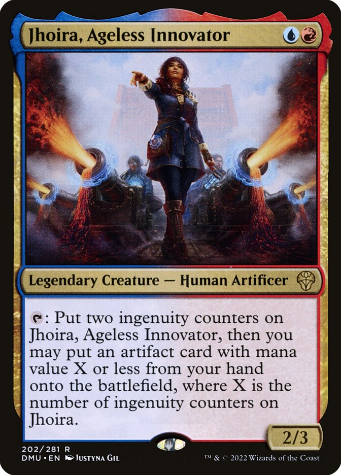 Jhoira, Ageless Innovator 202 (Dominaria United)  - Foil | Good Games Adelaide SA