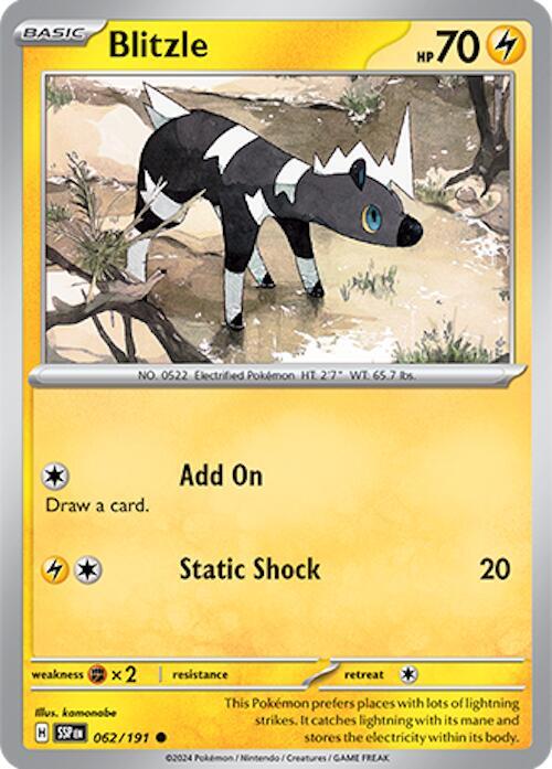 Blitzle 062/191 (SV08: Surging Sparks)  | Good Games Adelaide SA