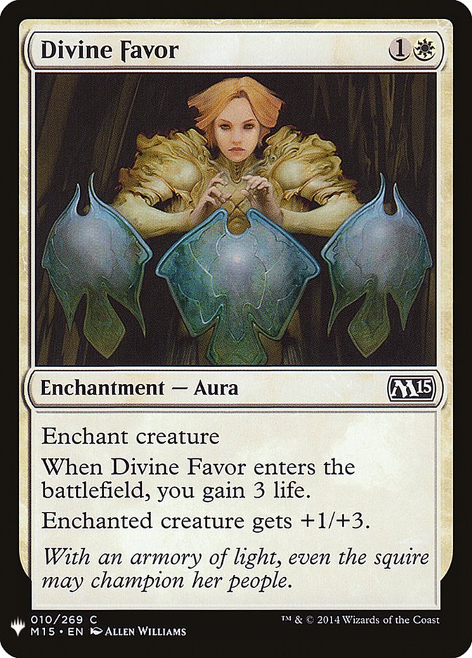 Divine Favor 10 (The List Reprints)  | Good Games Adelaide SA