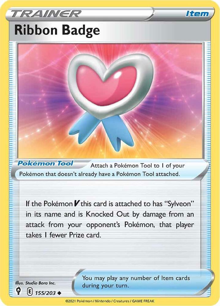 Ribbon Badge 155/203 (SWSH07: Evolving Skies)  | Good Games Adelaide SA