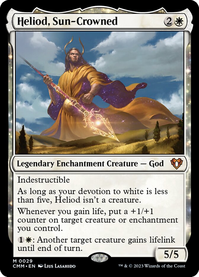 Heliod, Sun-Crowned 29 (Commander Masters)  - Foil | Good Games Adelaide SA