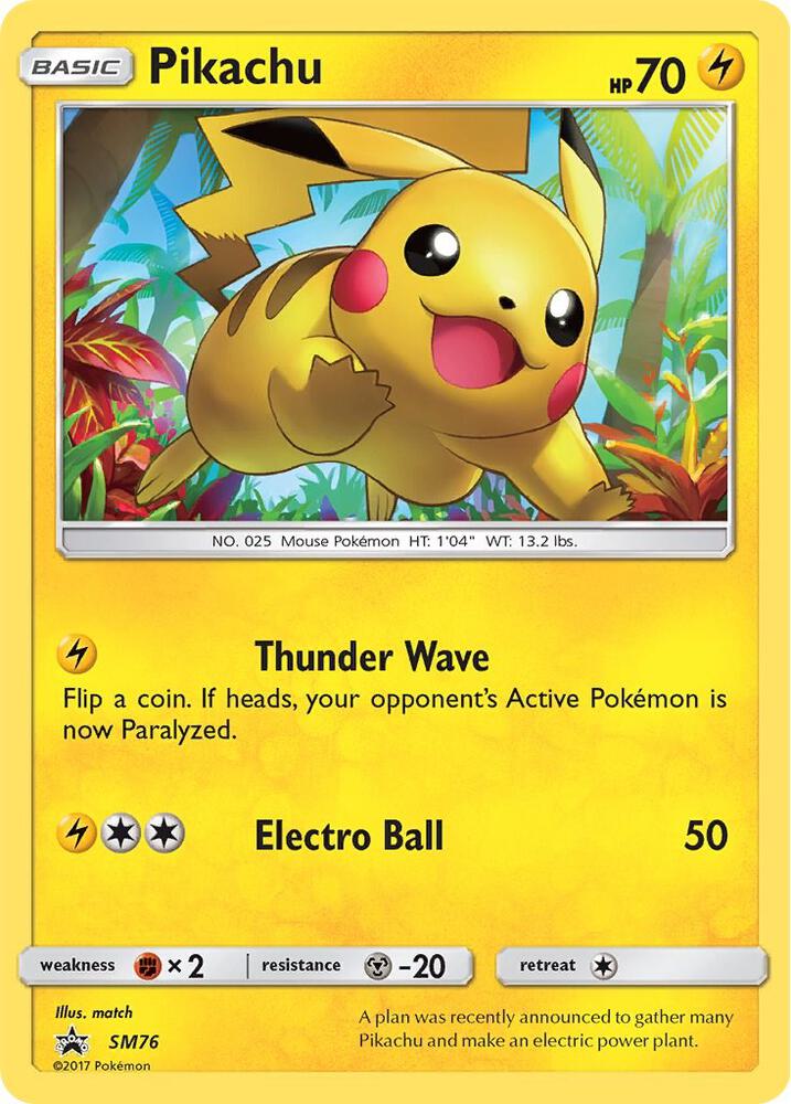 Pikachu SM76 (SM Promos)  - Holofoil | Good Games Adelaide SA
