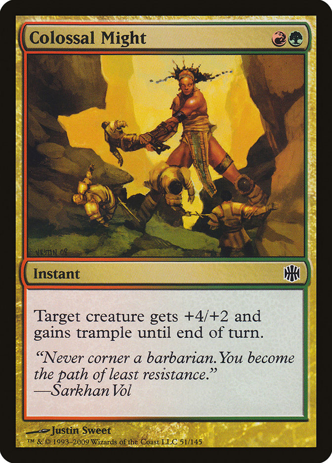 Colossal Might 51 (Alara Reborn)  | Good Games Adelaide SA