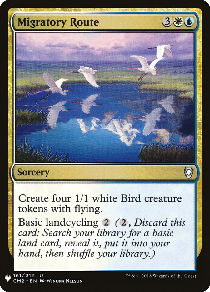 Migratory Route 161 (The List Reprints)  | Good Games Adelaide SA