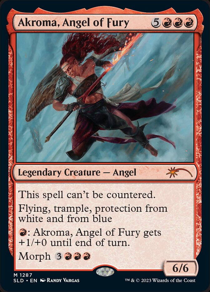 Akroma, Angel of Fury 1287 (Secret Lair Drop Series)  - Foil | Good Games Adelaide SA