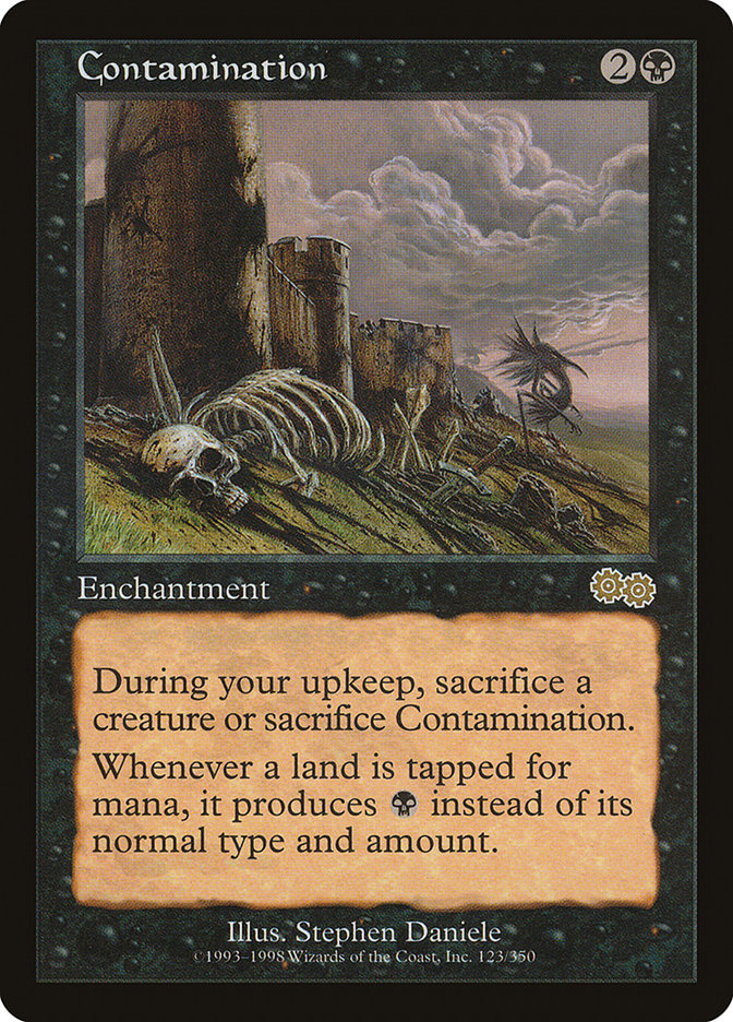 Contamination 123 (Urza's Saga)  | Good Games Adelaide SA