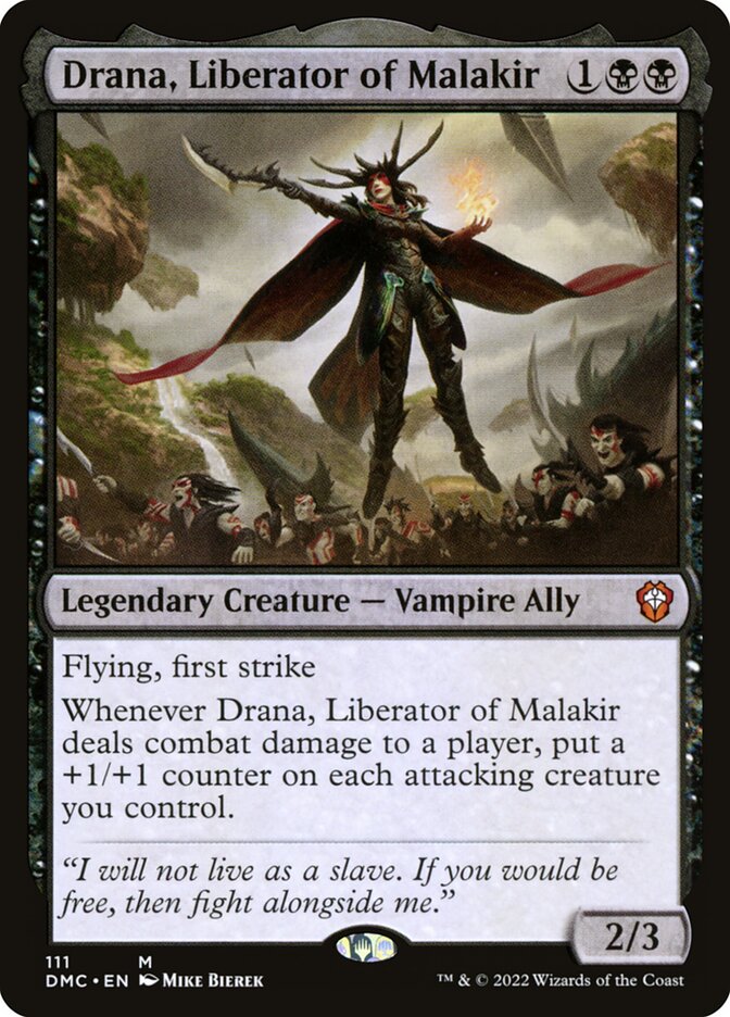 Drana, Liberator of Malakir 111 (Commander: Dominaria United)  | Good Games Adelaide SA