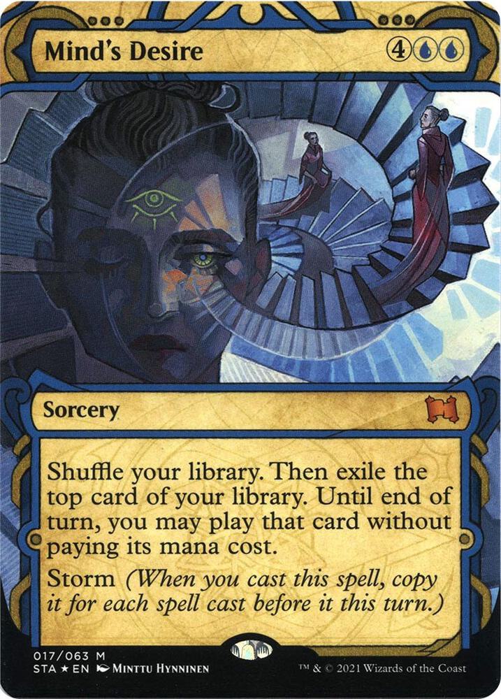 Minds Desire Foil Etched 17 (Strixhaven: Mystical Archives)  - Foil | Good Games Adelaide SA
