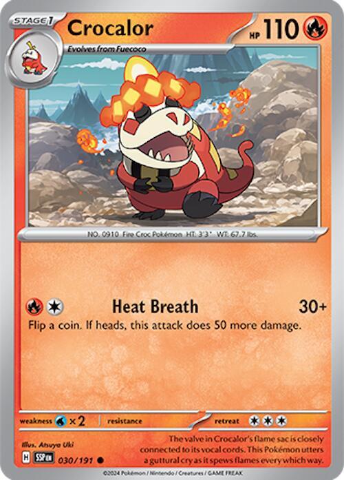 Crocalor 030/191 (SV08: Surging Sparks)  | Good Games Adelaide SA