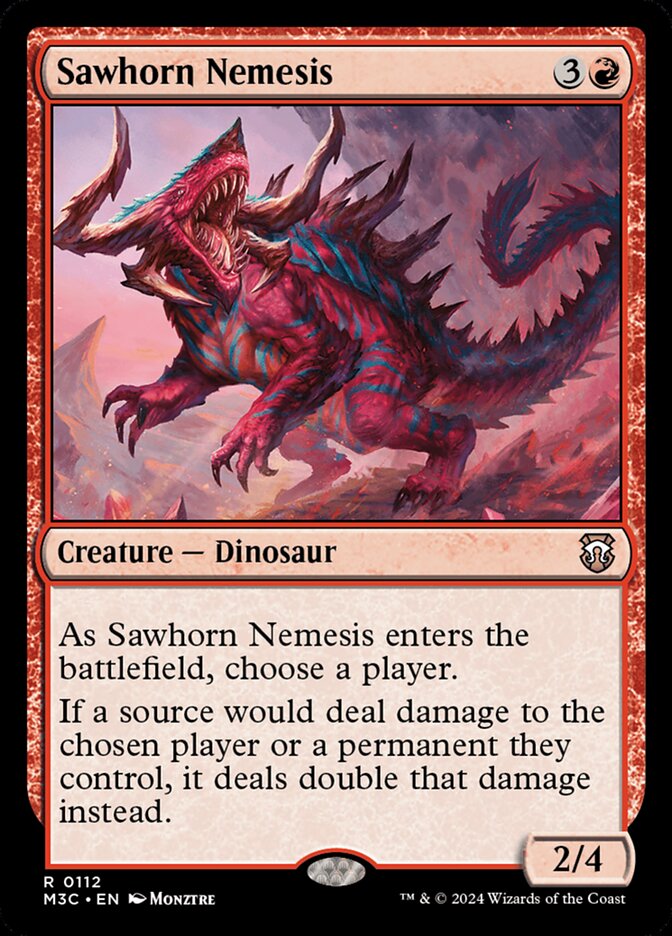 Sawhorn Nemesis 112 (Commander: Modern Horizons 3)  | Good Games Adelaide SA