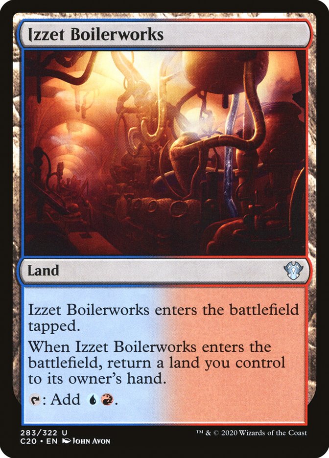 Izzet Boilerworks 283 (Commander 2020)  | Good Games Adelaide SA
