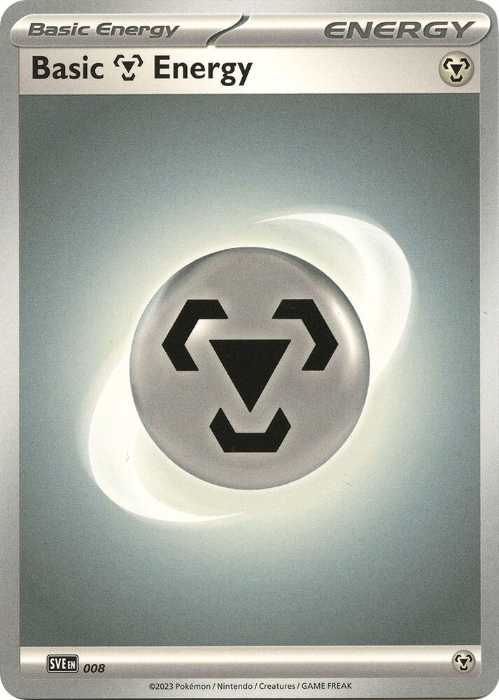 Basic Metal Energy 008 (SVE: Scarlet & Violet Energies)  | Good Games Adelaide SA