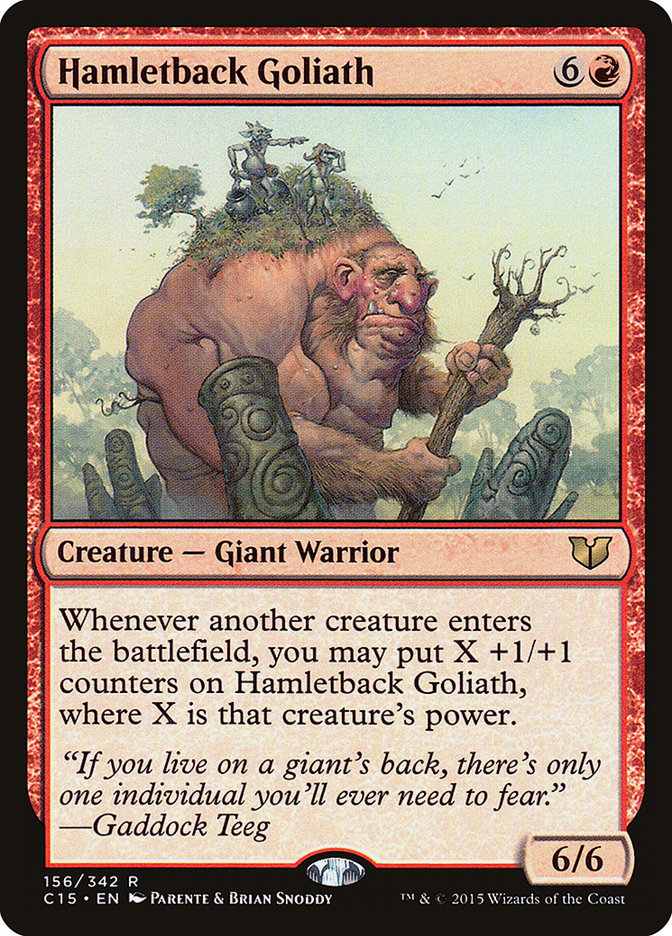 Hamletback Goliath 156 (Commander 2015)  | Good Games Adelaide SA