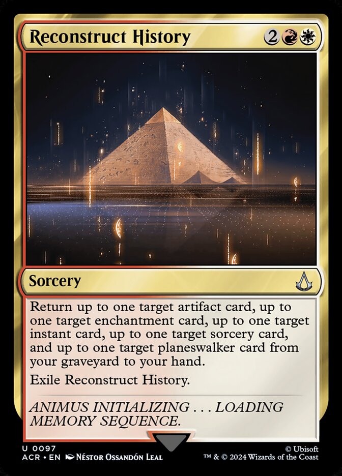 Reconstruct History 97 (Universes Beyond: Assassin's Creed)  | Good Games Adelaide SA