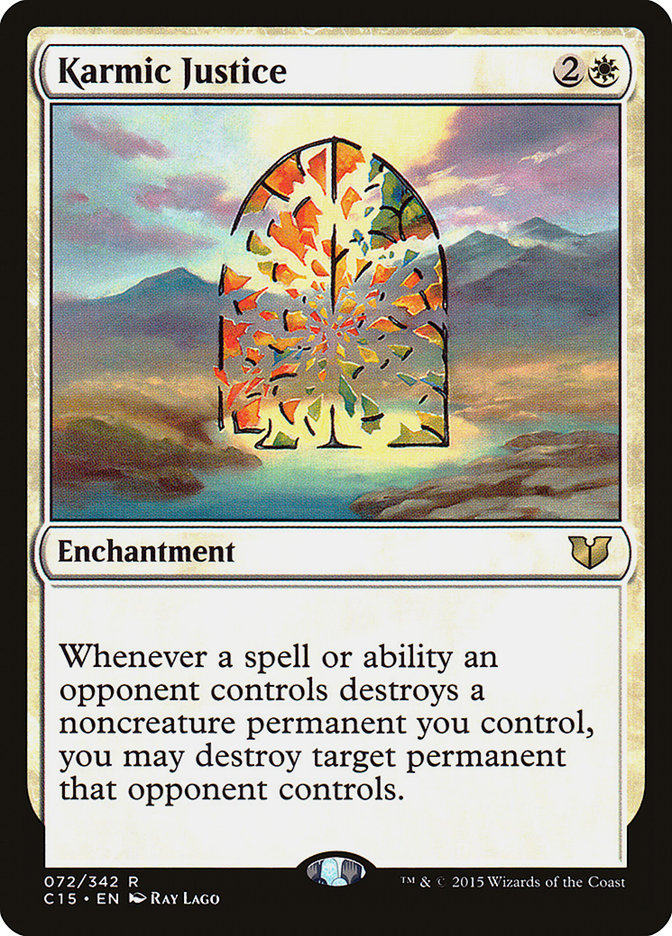 Karmic Justice 72 (Commander 2015)  | Good Games Adelaide SA