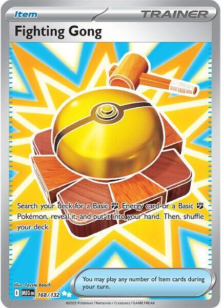 Fighting Gong 168 132 168/132 (ME01: Mega Evolution)  - Holofoil | Good Games Adelaide SA