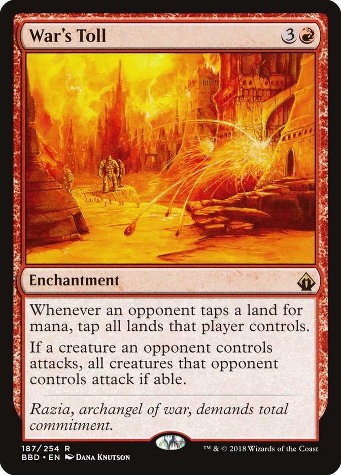 Wars Toll 187 (Battlebond)  | Good Games Adelaide SA