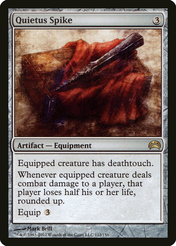 Quietus Spike 112/156 (Planechase 2012)  | Good Games Adelaide SA