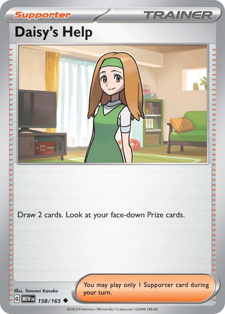 Daisy's Help 158/165 (SV: Scarlet & Violet 151)  | Good Games Adelaide SA
