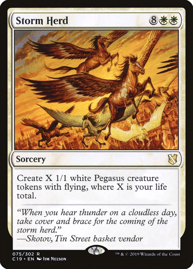 Storm Herd 75 (Commander 2019)  | Good Games Adelaide SA
