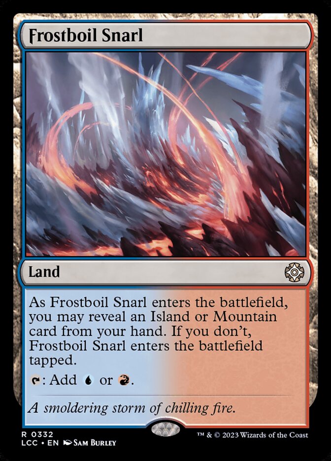 Frostboil Snarl 332 (Commander: The Lost Caverns of Ixalan)  | Good Games Adelaide SA