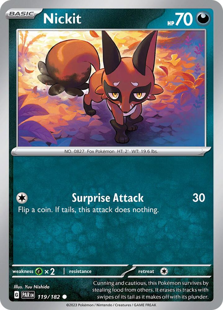 Nickit 119/182 (SV04: Paradox Rift)  | Good Games Adelaide SA