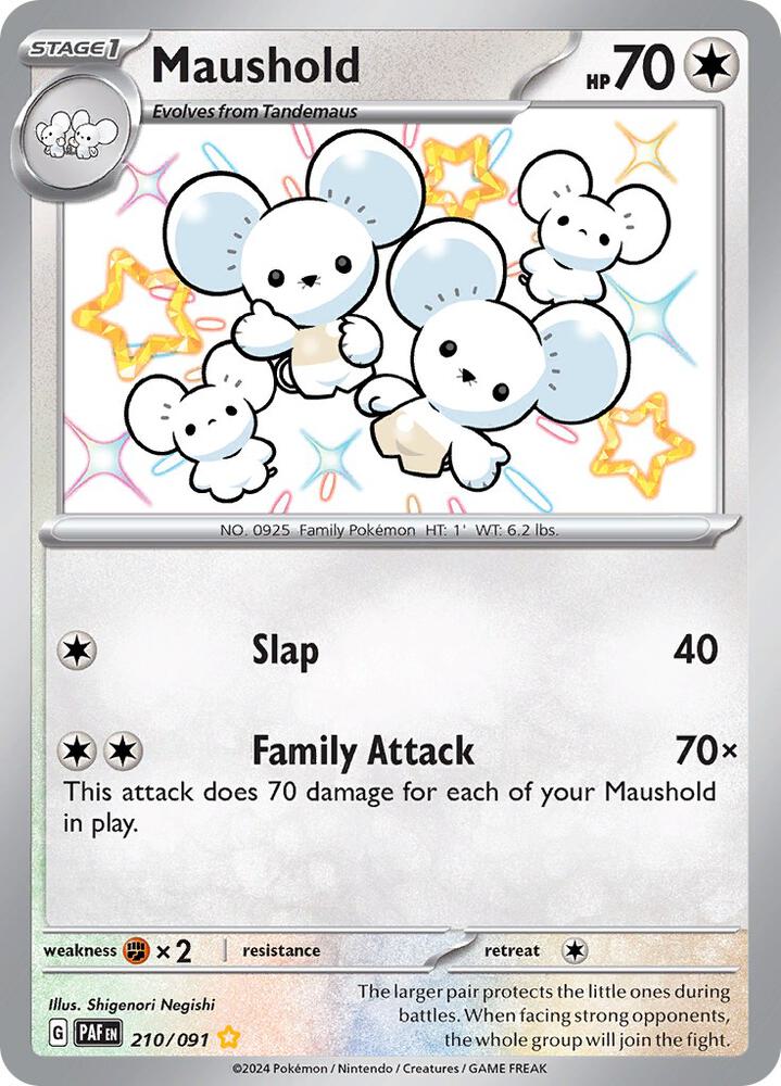 Maushold 210/091 (SV: Paldean Fates)  - Holofoil | Good Games Adelaide SA